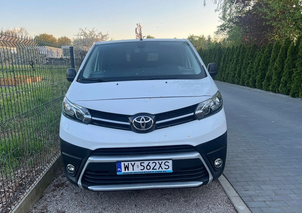 Toyota ProAce cena 61000 przebieg: 89000, rok produkcji 2019 z Warszawa małe 79
